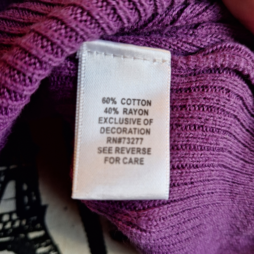 Elle Vibrant Purple Knitwear - Picture 5 of 7